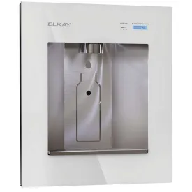 Elkay ezH2O Liv Built-in Filtered Refrigerated Water Dispenser, Remote Chiller, Aspen White LBWD06WHK