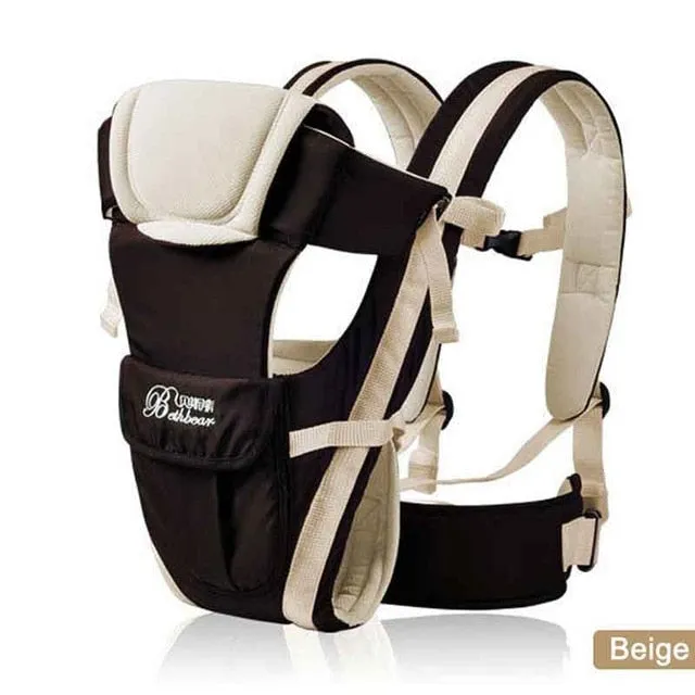 Ergonomic Baby Carrier 0-30 Months. Breathable Front Facing 4 in 1 Infant Comfortable Sling Backpack Pouch.