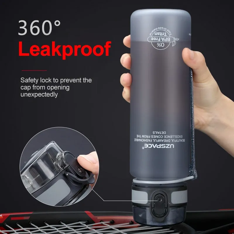 Explosion Sport Water Bottles 500/650ML 1L Protein Shaker Outdoor Travel Portable Leakproof Tritan plastic Drink Bottle BPA Free