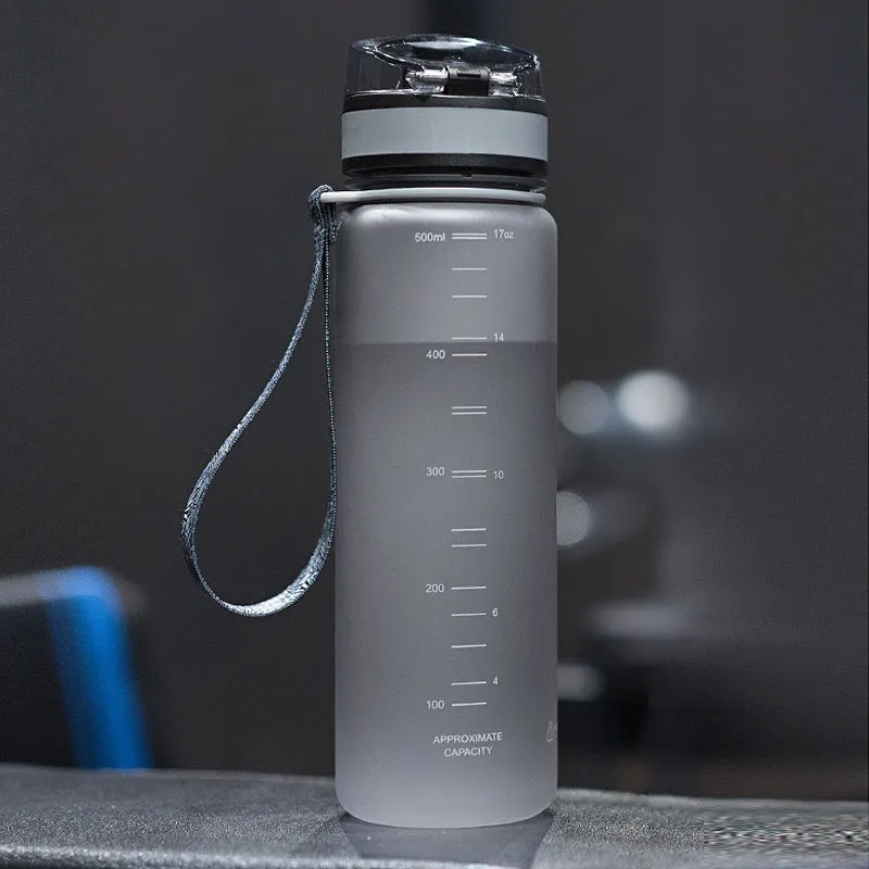 Explosion Sport Water Bottles 500/650ML 1L Protein Shaker Outdoor Travel Portable Leakproof Tritan plastic Drink Bottle BPA Free