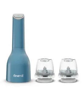 FinaMill Battery Spice Mill -  Soft Blue