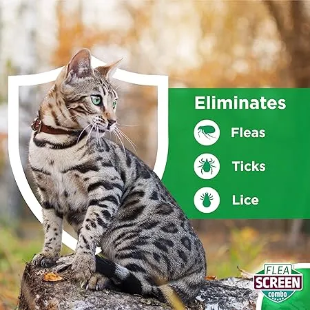 Flea & Tick Spot on Solution for Cats