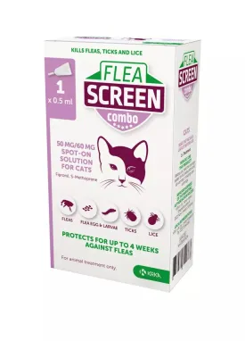 Flea & Tick Spot on Solution for Cats