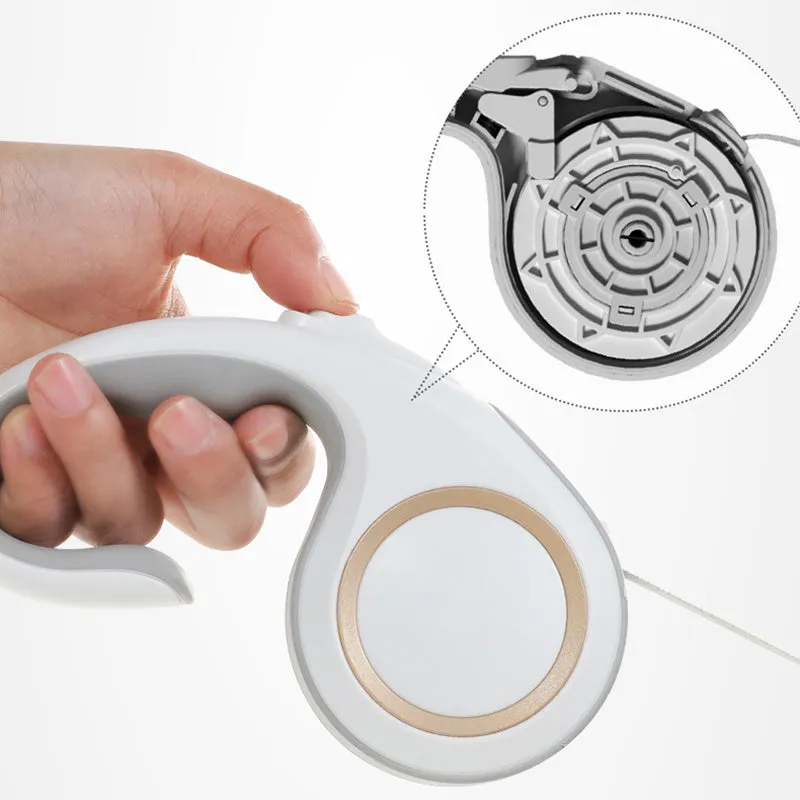 FreedomFlex: 5M Automatic Retractable Dog Leash – Durable & Tangle-Free for Small to Medium Pets