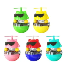Infrared Electric Cat Teasing Carousel Ball Automatic Interactive Infrared Cat Food Dispenser
