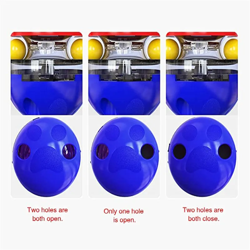 Infrared Electric Cat Teasing Carousel Ball Automatic Interactive Infrared Cat Food Dispenser