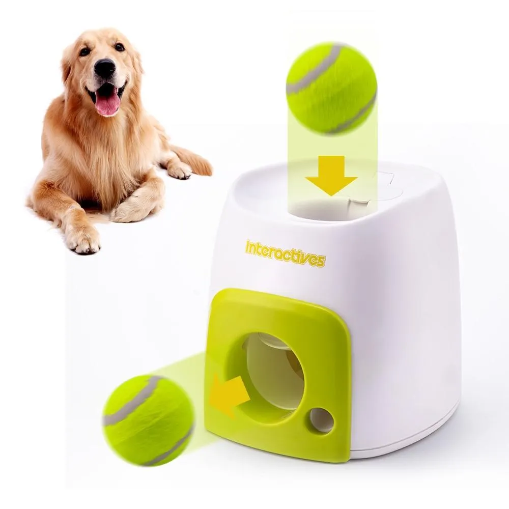 Interactive Tennis Ball Feeder