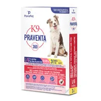 K9 Praventa 360 Flea & Tick Treatment - Large Dogs 11 kg to 25 kg - 3 Tubes