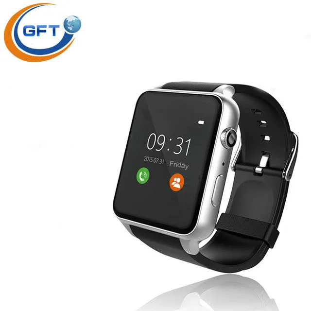 Kaimorui Bluetooth Smart Watch Heart Rate Sleep Monitor Support TF/SIM Card for iPhone and Android