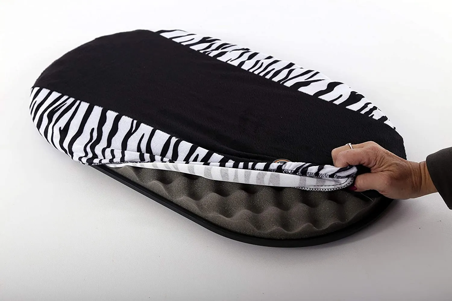 K&H Pet Products Zebra Kitty Sill - 14″ x 24″ x 9″