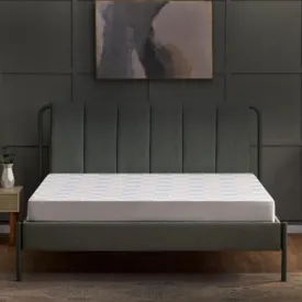 Kurl-On HR Foam Mattress | Dual Roll Pack Mattress | 4-Inch King Size Bed Mattress, (78X72X4 Inches, Soft & Firm Support), Reversible Soft & Firm Sides Mattress