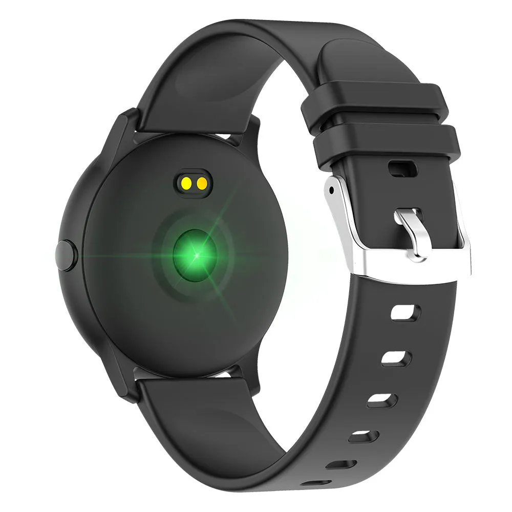 KW13 AMOLED 1.2'' Touch Screen IP68 Waterproof Smartwatch Fitness Tracker with Multi-Sport Mode Heart Rate Sensor Pedometer Compass Real Time
