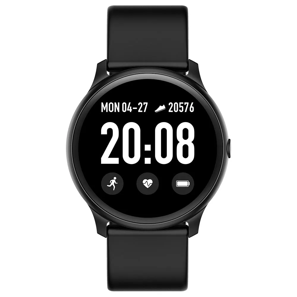 KW13 AMOLED 1.2'' Touch Screen IP68 Waterproof Smartwatch Fitness Tracker with Multi-Sport Mode Heart Rate Sensor Pedometer Compass Real Time