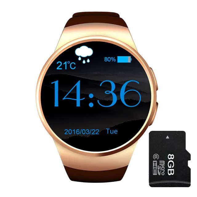 KW18 waterproof new smart watch