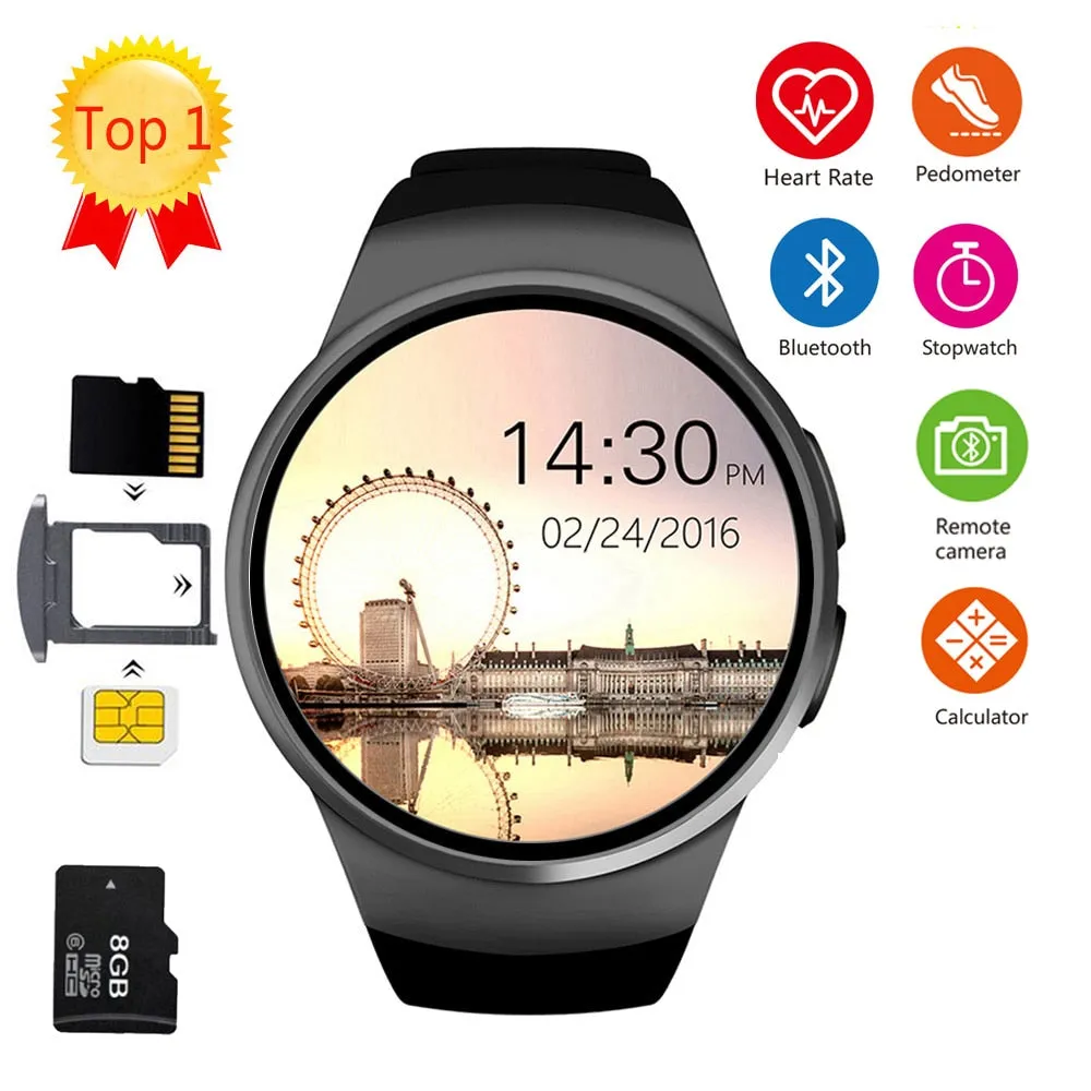 KW18 waterproof new smart watch