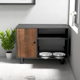 Modern Pet Cabinet with Built-In Feeding Station