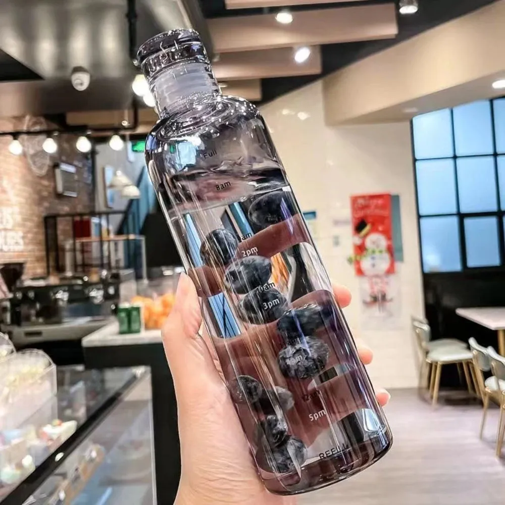 Motivational Time Marker Water Bottle