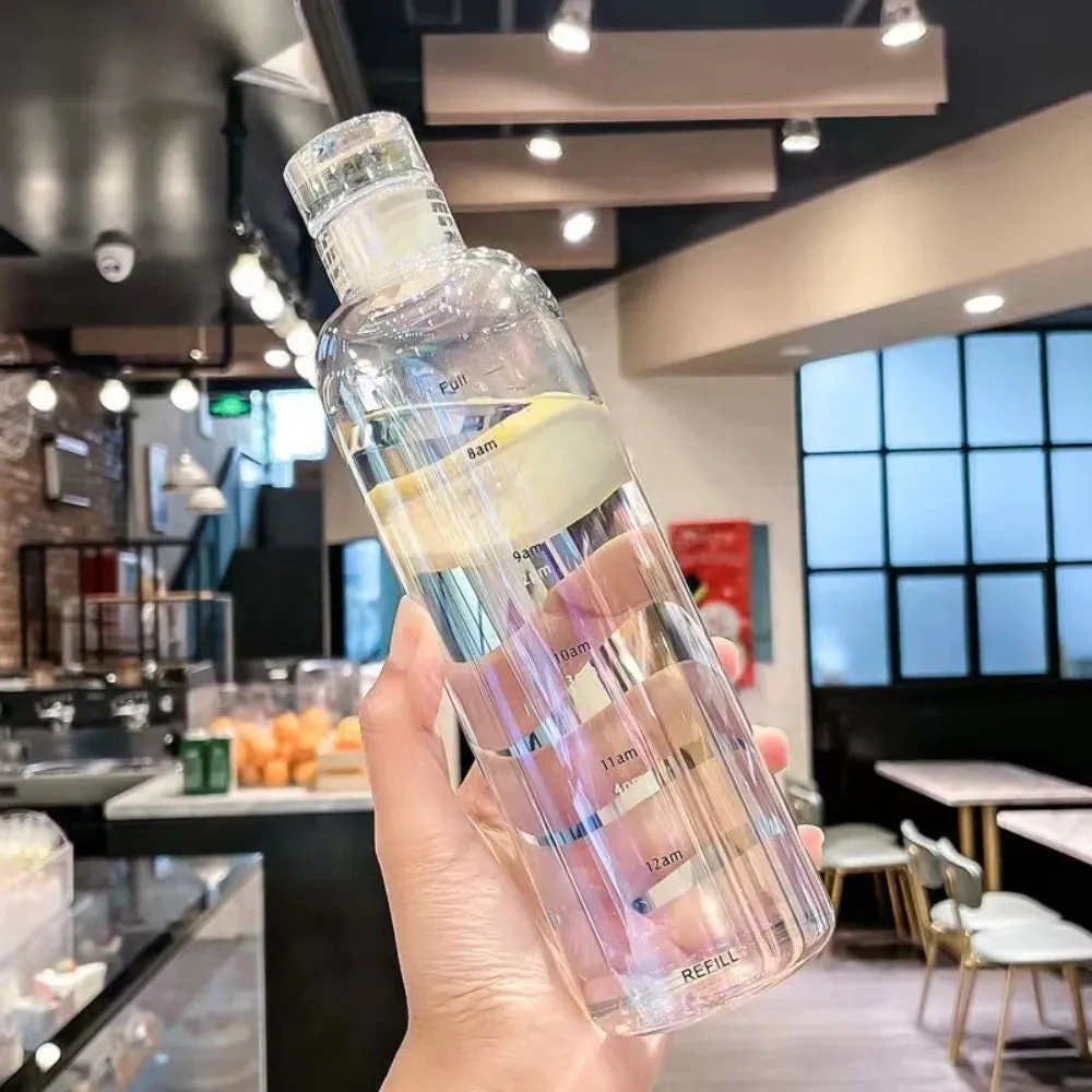 Motivational Time Marker Water Bottle