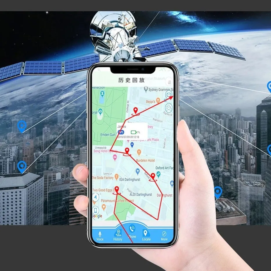 Moto-2 4G GPS Tracker | Talk/ Listen   SOS