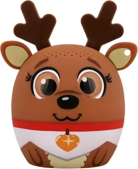My Audio Pet Mini Bluetooth Animal Wireless Speaker - True Wireless Stereo  Pair with Another TWS Pet for Powerful Rich Room-Filling Sound - Elf on a Shelf (Reindeer)