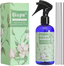 Natural Bedroom Linen Spray | Gardenia & Jasmine Scented Room Mist with Plant Extracts for Sheets, Pillows & Curtains  9oz