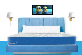 NEOBEST Mattress | 10 Years Warranty DDS72426 Orthopaedic Deluxe Dual Mattress, Bonded Foam Mattress, 6 Inch Bed Mattress, Single Bed Mattress (72X42X6 Inches)