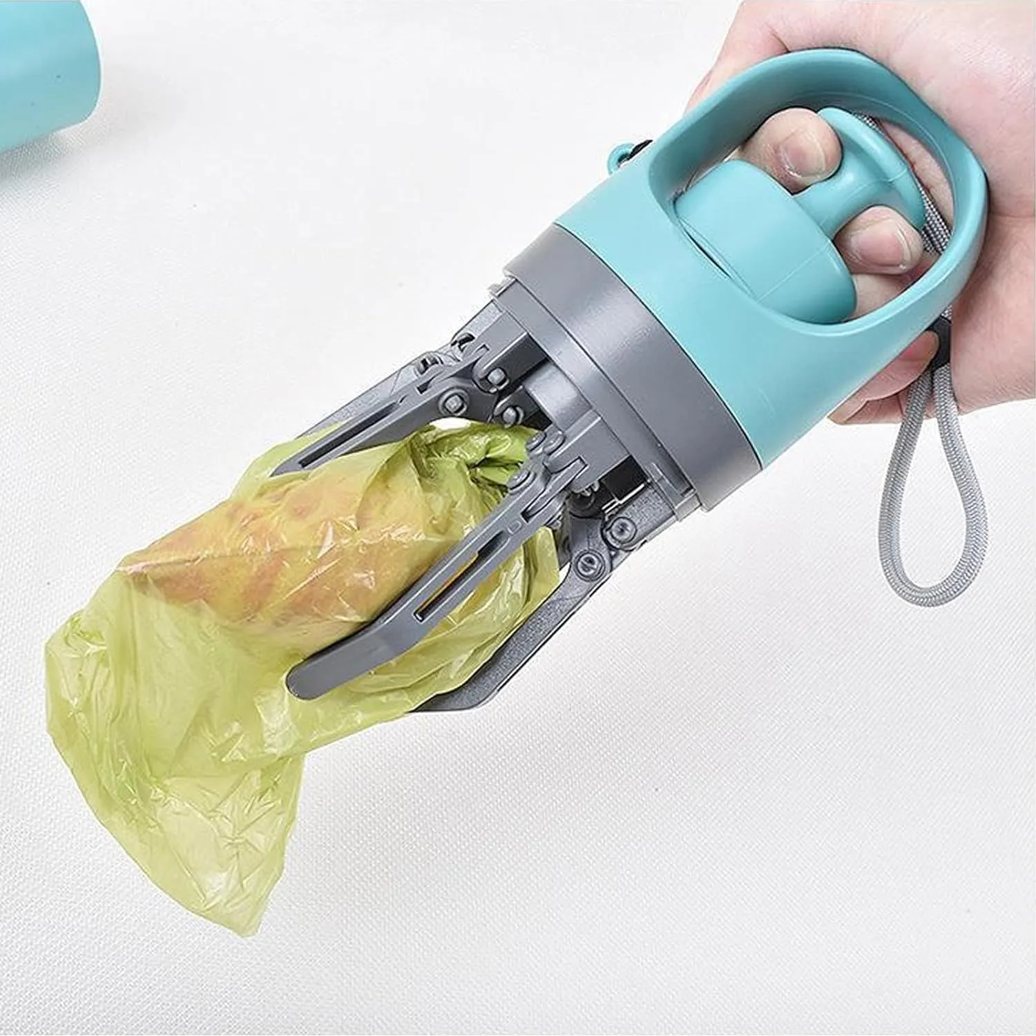 No Touch Dog Pooper Scooper With Built In Poop Bag Dispenser Dp-243