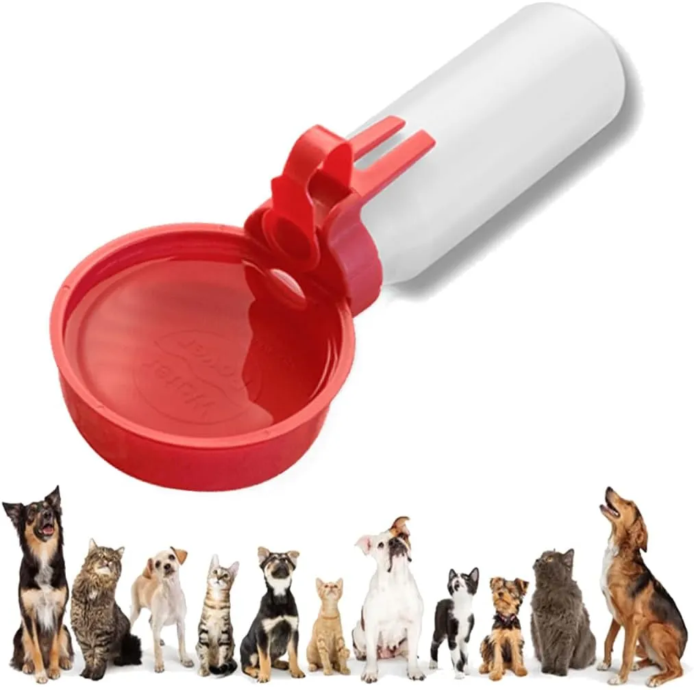 OFT Water Rover Regular 4-Inch Bowl and 15-Ounce Bottle, Red