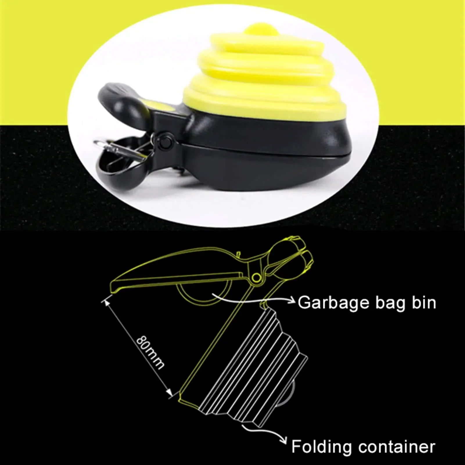 One-Handed Dog Poop Scooper