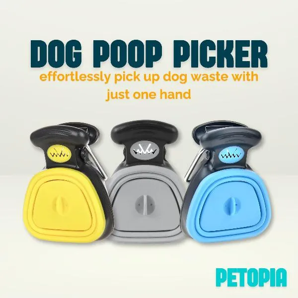 One-Handed Dog Poop Scooper