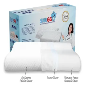Orthopedic Memory Foam Pillow: Doppia Onda – BreathEasy