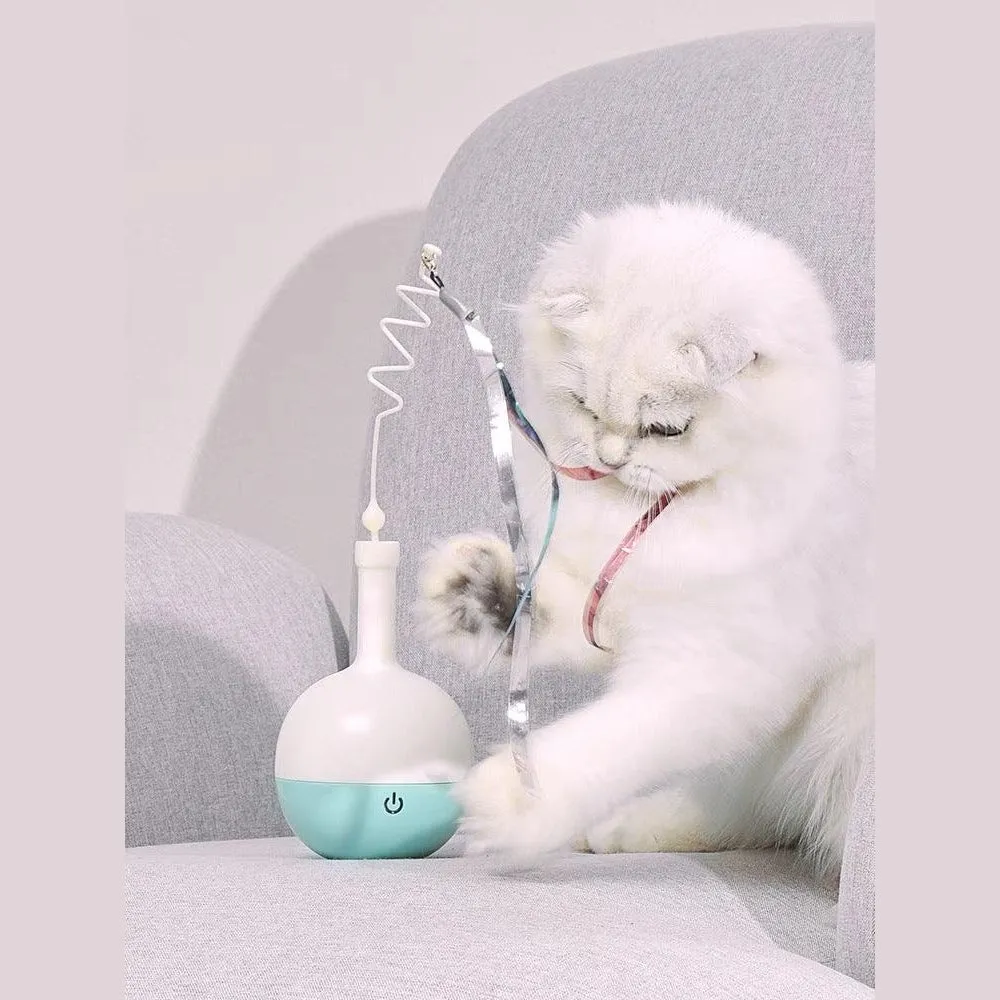PAKEWAY Wine Bottle Automatic Cat Toy