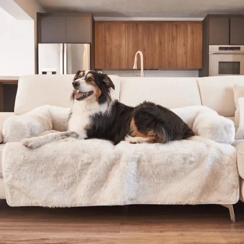 Paw Brands, PupProtector™ Waterproof Couch Lounger, Polar White
