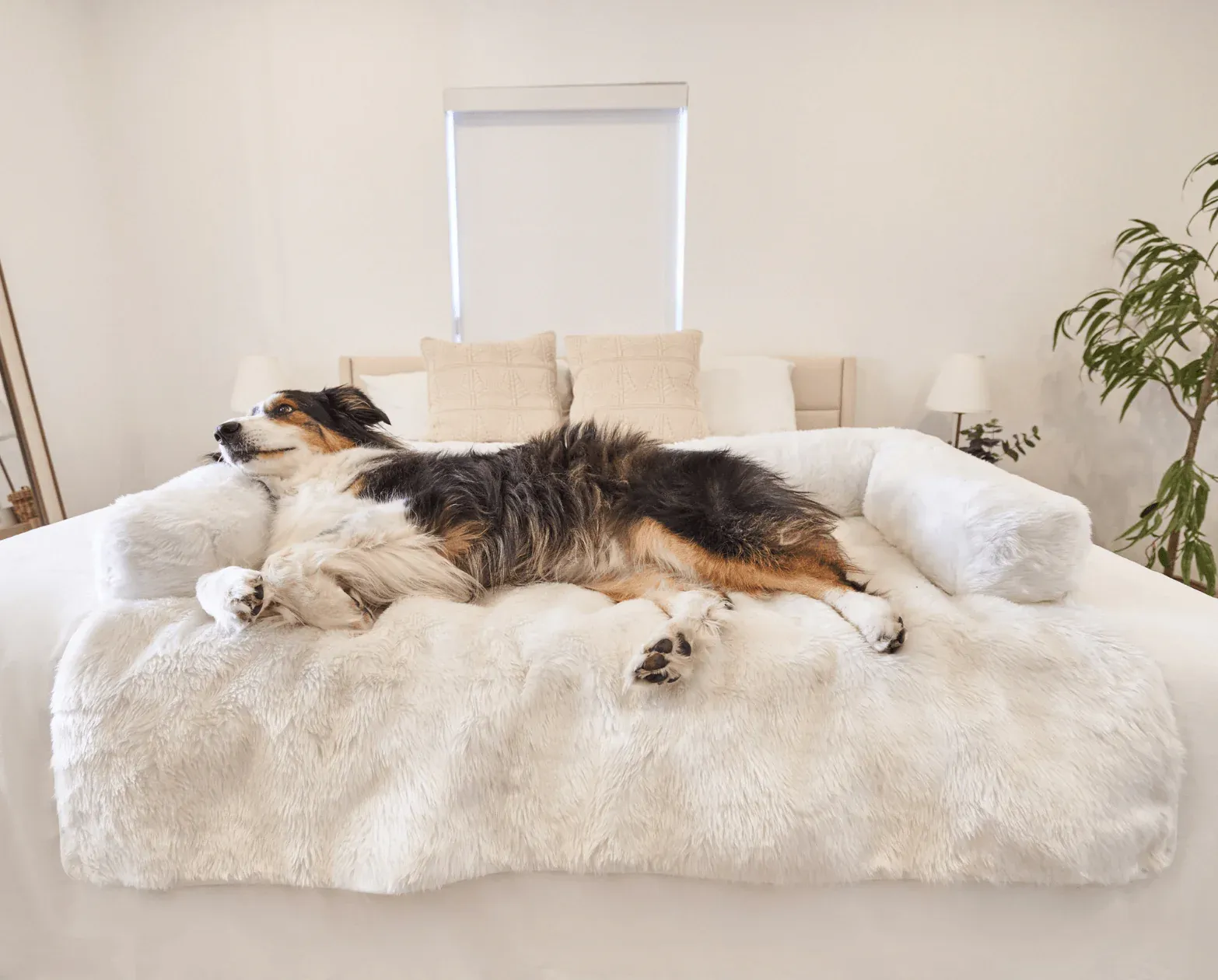 Paw Brands, PupProtector™ Waterproof Couch Lounger, Polar White