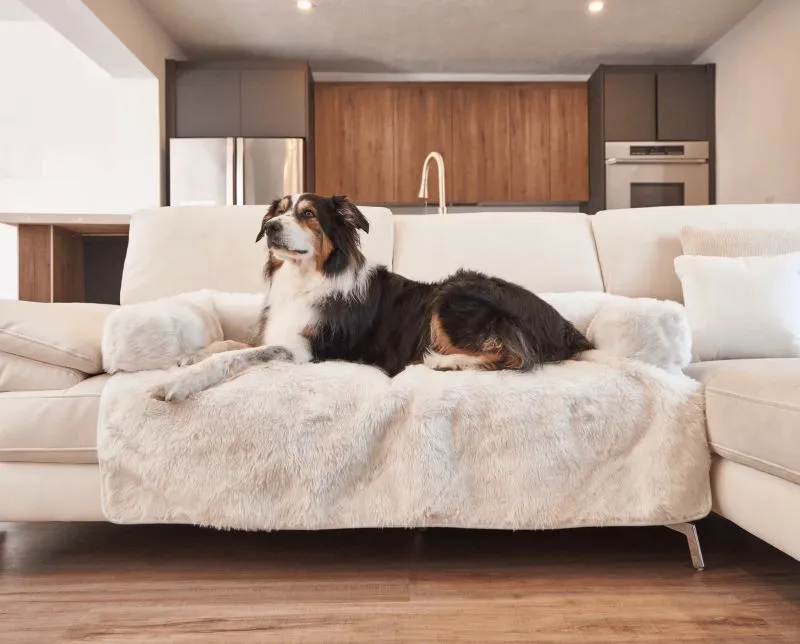 Paw Brands, PupProtector™ Waterproof Couch Lounger, Polar White