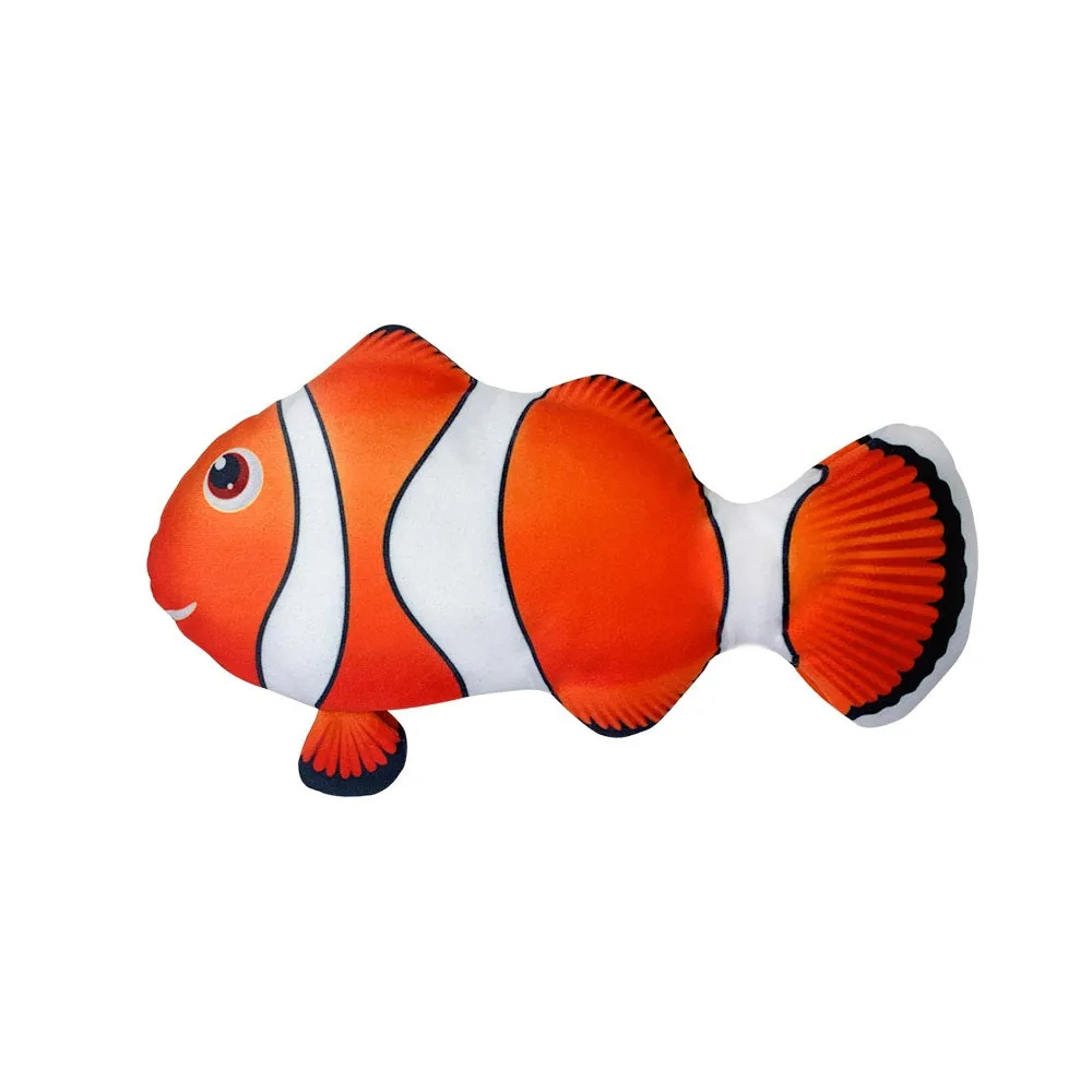 PawfectPals Interactive Touch Sensitive Fish Toy with Catnip (2 Pack)