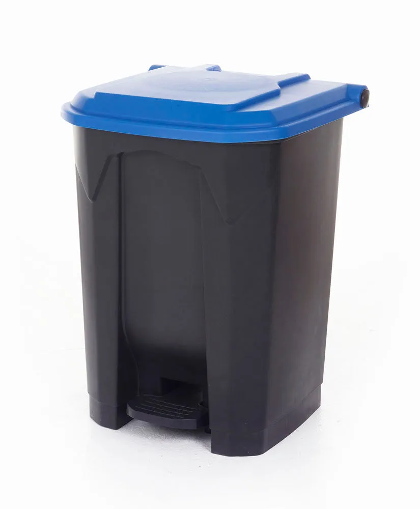 Pedal Bins With Coloured Lids