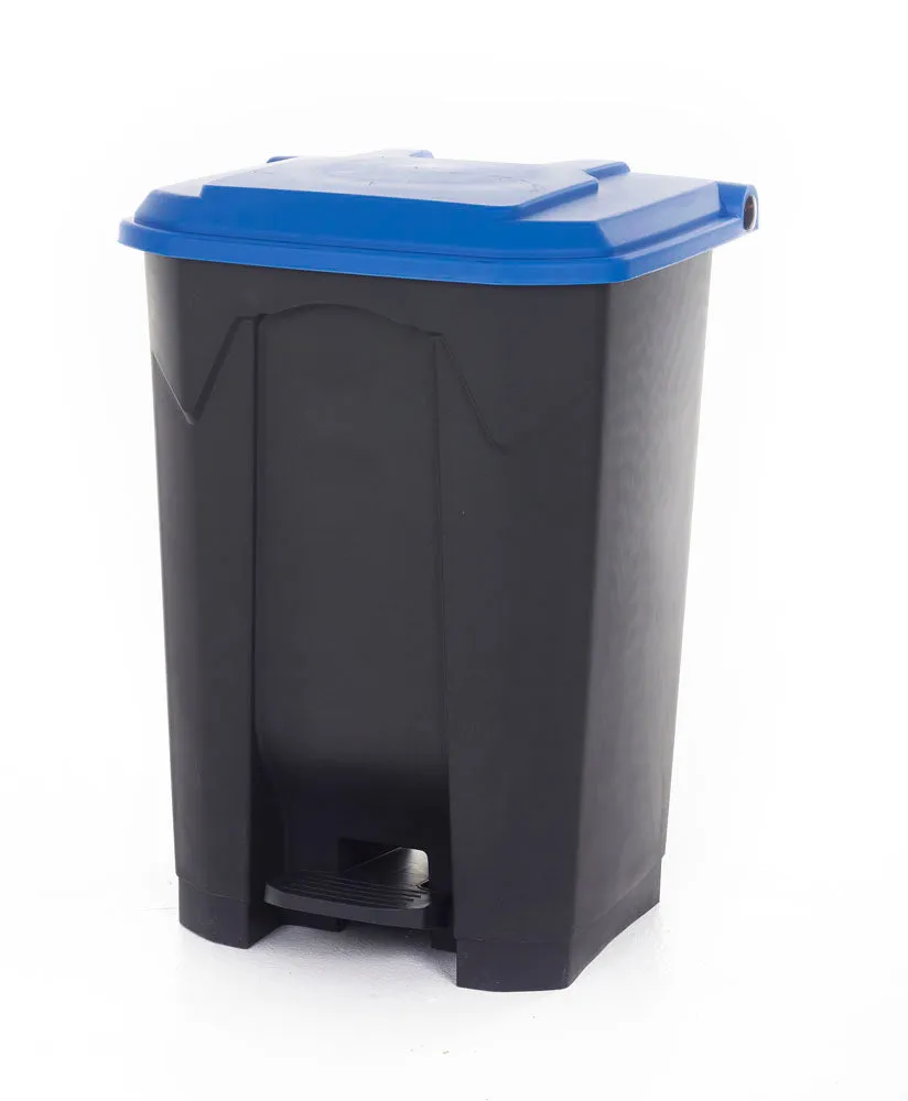 Pedal Bins With Coloured Lids