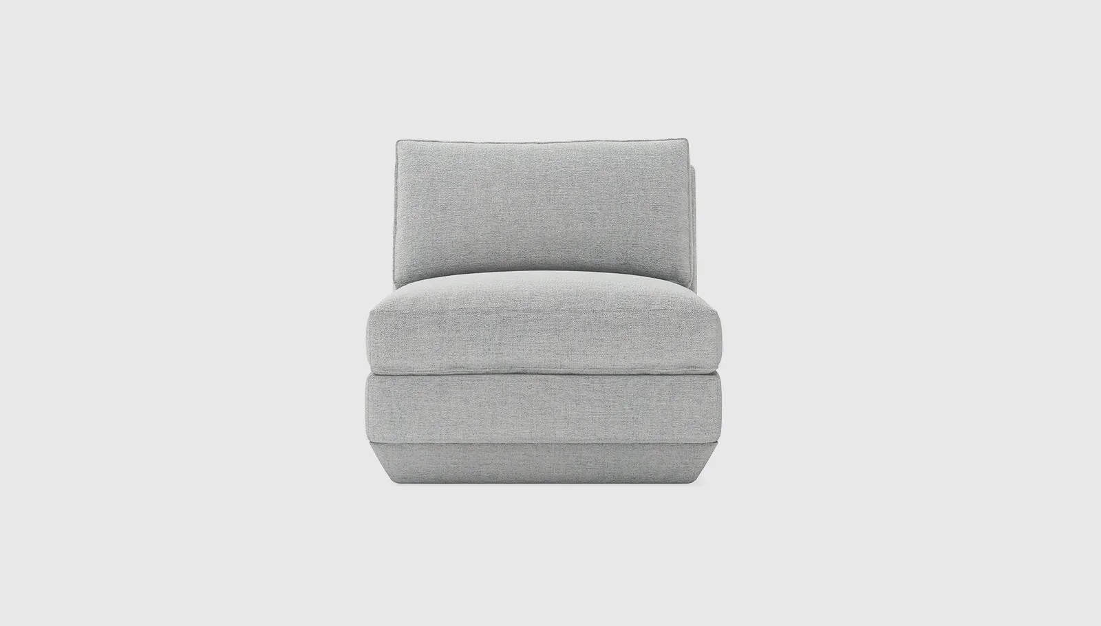 Podium Modular Armless Chair
