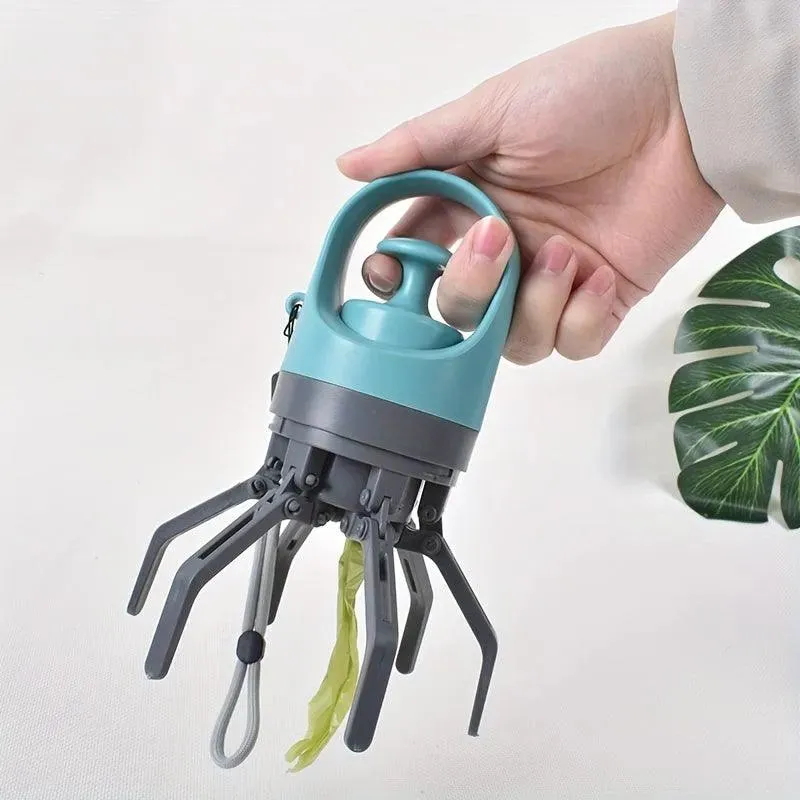 Portable Dog Poop Scooper with Bag Dispenser