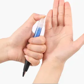 Portable Pen Sanitizer Spray/ball pen, Bottle Pen 10 ML Empty - Sanitizer Spray Pen Transparent, Refillable for Travel & Daily