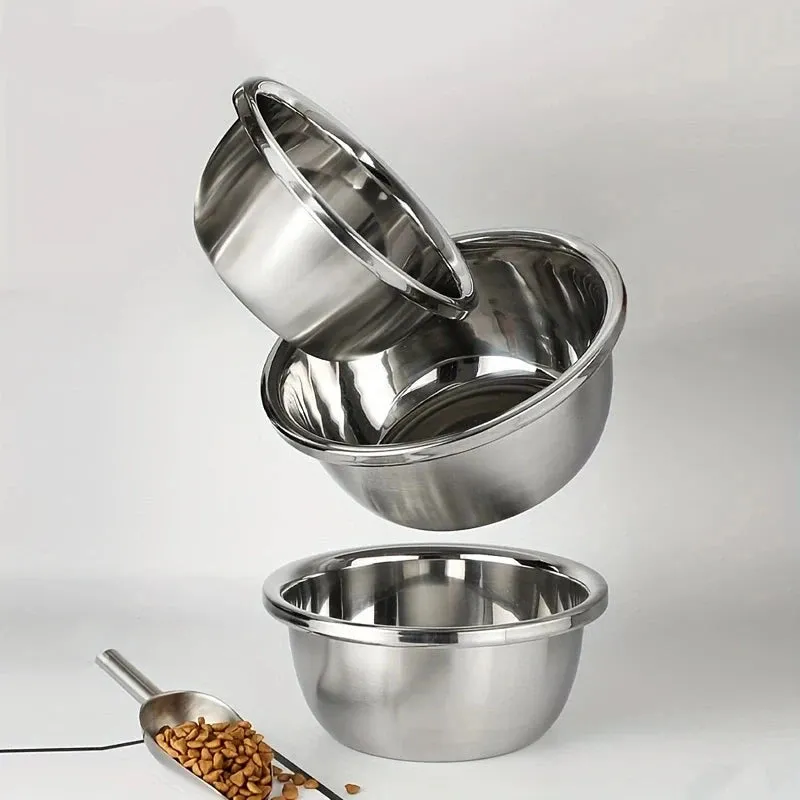 Premium Stainless Steel Dog Bowl for Medium to Large Breeds