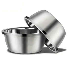 Premium Stainless Steel Dog Bowl for Medium to Large Breeds