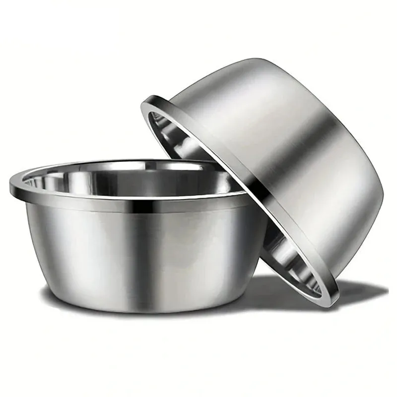 Premium Stainless Steel Dog Bowl for Medium to Large Breeds