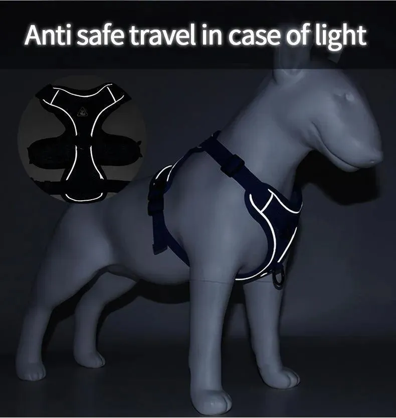 Reflective Breathable Dog Harness Vest