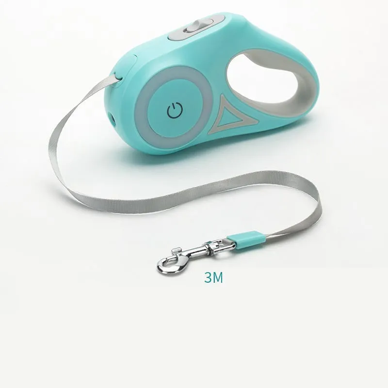 Retractable Dog Leash with Collar