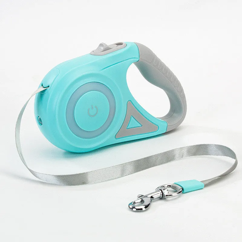 Retractable Dog Leash with Collar