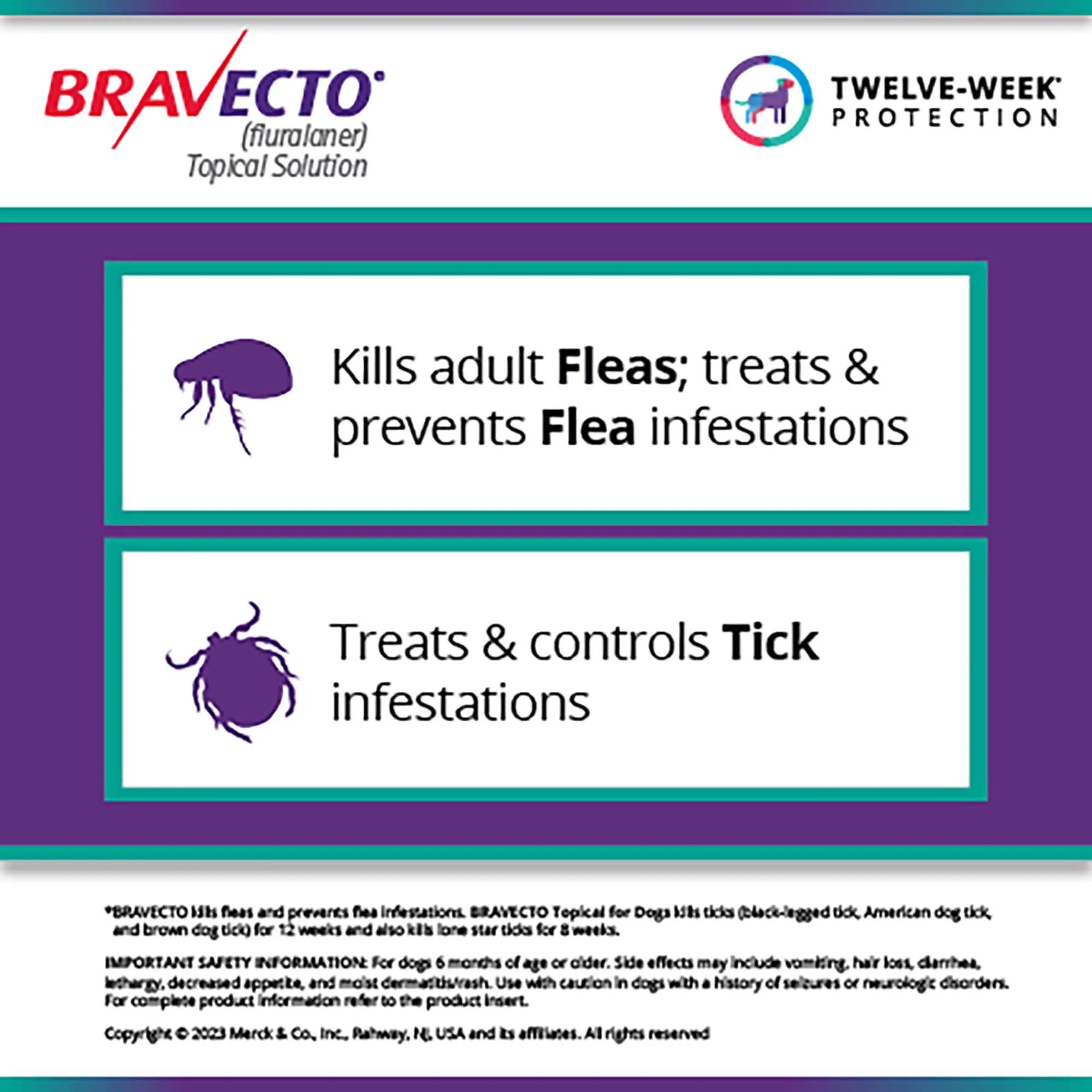 Rx Bravecto Topical Dog
