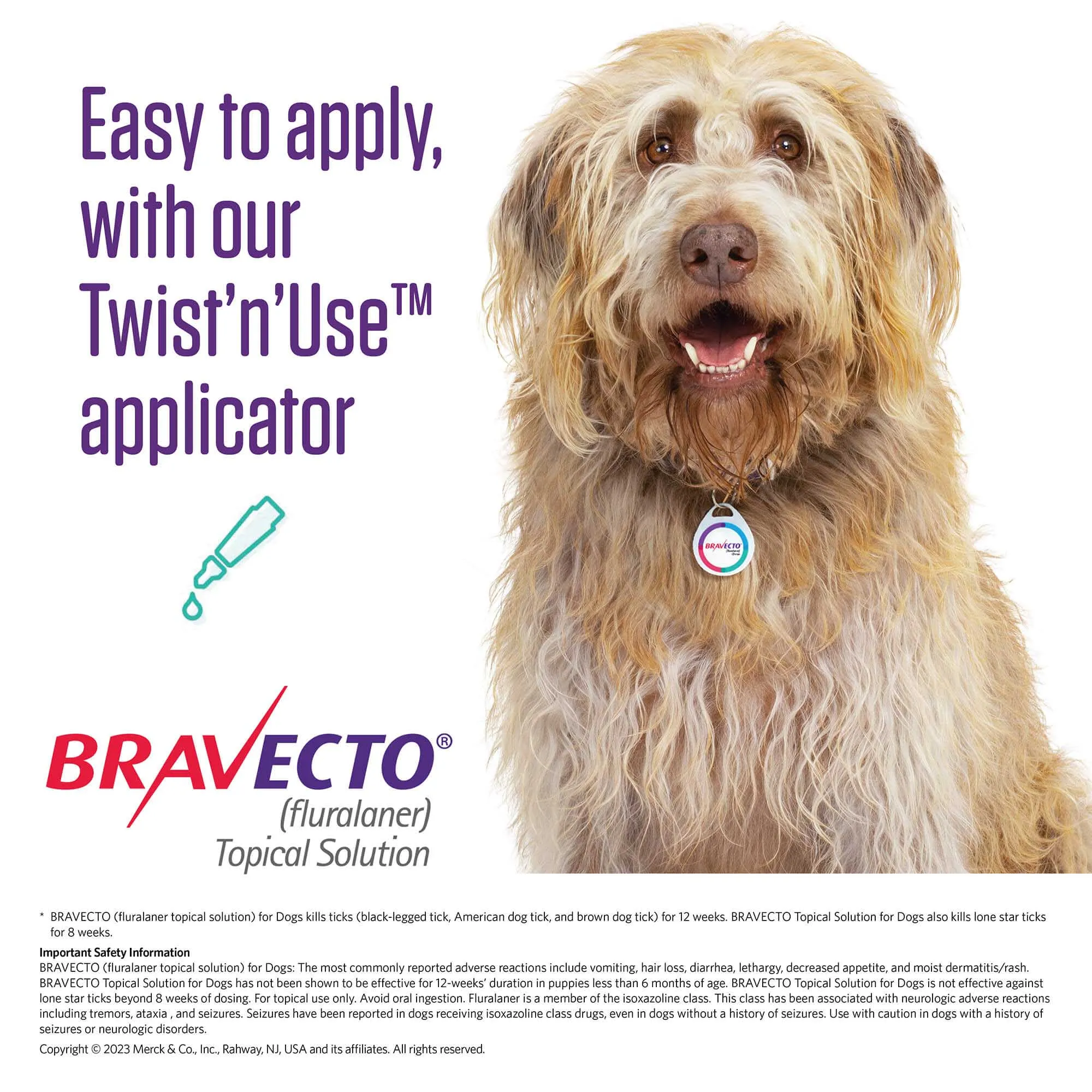 Rx Bravecto Topical Dog