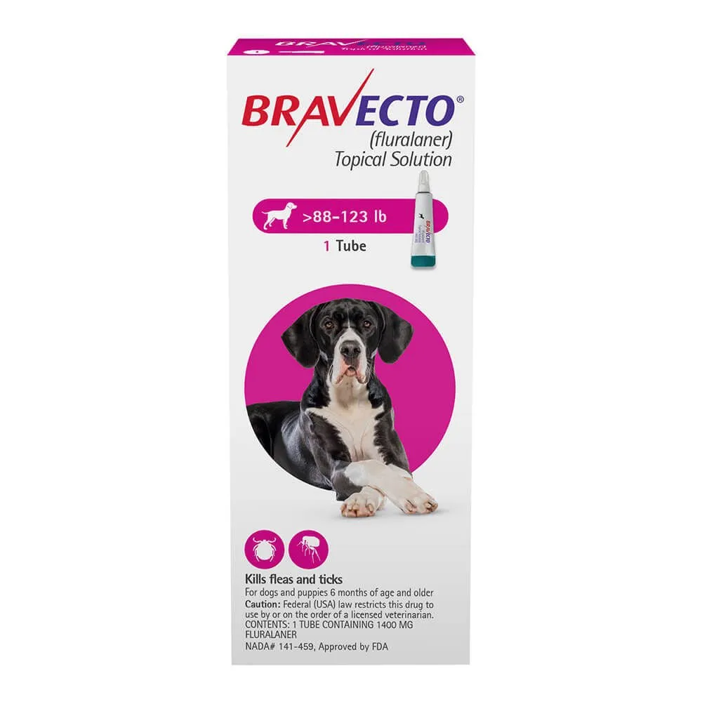 Rx Bravecto Topical Dog